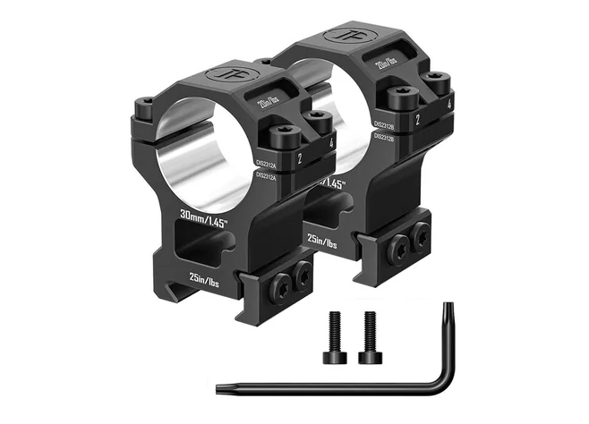 Кільця Discovery Scope Mount 6061 Series (30 мм) High на Picatinny. ВН - 22 мм Фото 2